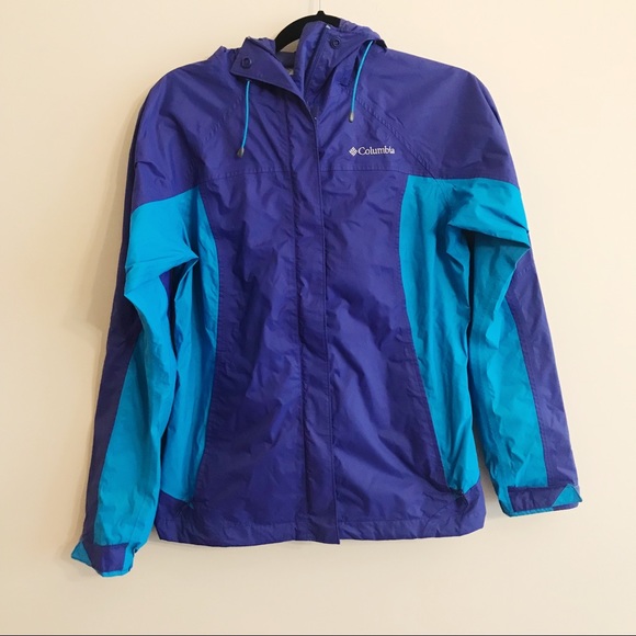 Columbia Color Block 9s Rain Jacket 